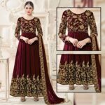 Maroon Maxi