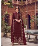 Plazo Maroon