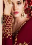 Zafar Maxi Maroon