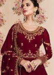 Zafar Maxi Maroon
