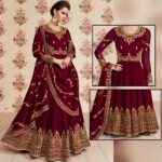 Zafar Maxi Maroon
