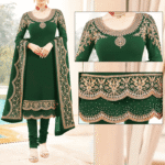197 Green Kameez Shalwar