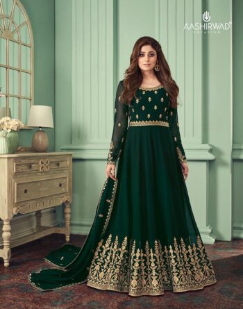 Border Style Embroidered Maxi Unstitched 3Pc